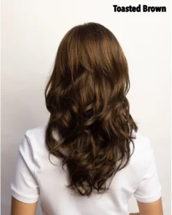 Brittany Wig By Amore | Double Mono Top -Best Wig Shop 2538 Brittany Toasted Brown bk