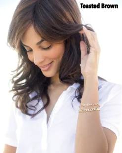 Brittany Wig By Amore | Double Mono Top -Best Wig Shop 2538 Brittany ToastedBrn 1