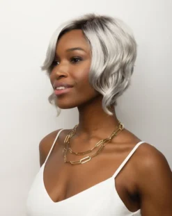 Hallie Wig By Rene Of Paris | Lace Front 2 Hallie Wig By Rene Of Paris | Lace Front -Best Wig Shop 6536 Hallie Moonstone fr