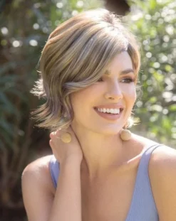 Hallie Wig By Rene Of Paris | Lace Front 5 Hallie Wig By Rene Of Paris | Lace Front -Best Wig Shop 6536 Hallie PeanutButter Swirl 1