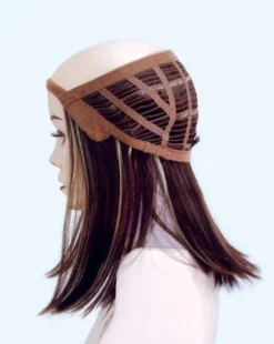 Halo Bob Top Piece By Rene Of Paris -Best Wig Shop 733 Rop Halo Construction