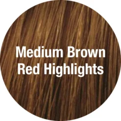 Angled Pixie Wig By TressAllure -Best Wig Shop 829H Medium Brown Red Highlights