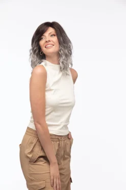 Avalon Wig By Estetica | Synthetic Wig -Best Wig Shop Avalon GRAYDIENTSTORM 037