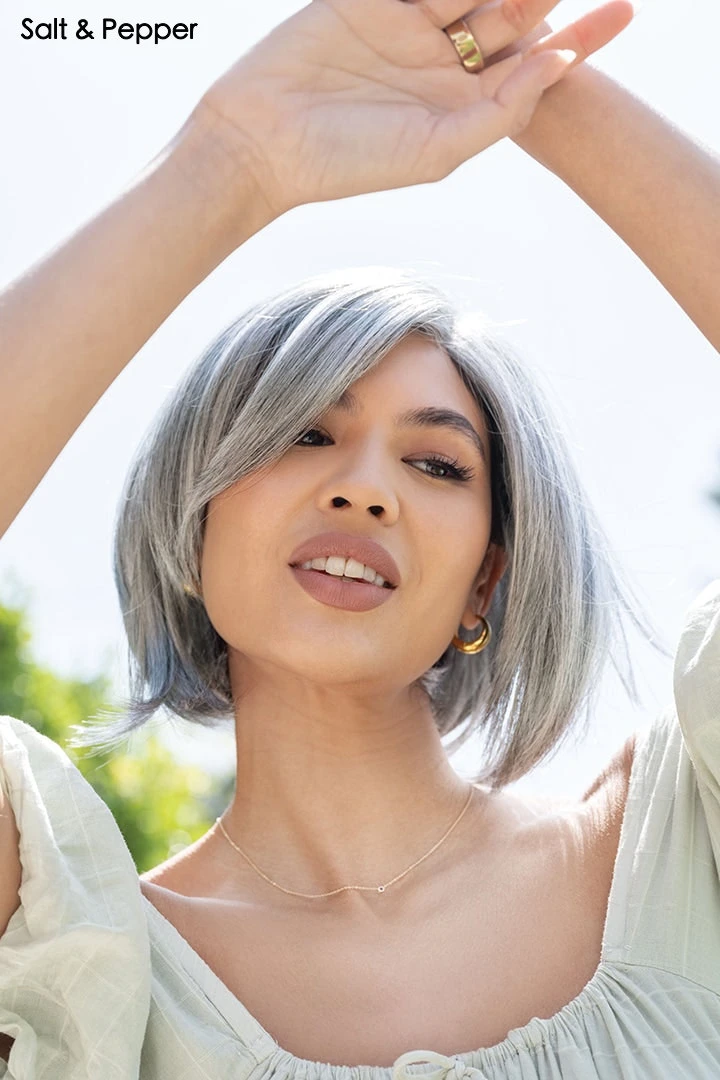 Niki Wig by Rene of Paris | Synthetic Niki Wig By Rene Of Paris | Synthetic -Best Wig Shop BACKCOVERNikiSalt Pepper1133