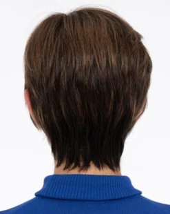 Billie Wig By Envy | Human Hair/Synthetic Blend -Best Wig Shop Billie AmarettoandCream Back