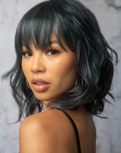 Breezy Wavez By Rene Of Paris | Muse Series -Best Wig Shop Breezy Wavez Cosmic Teal 93164