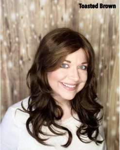 Brittany Wig By Amore | Double Mono Top -Best Wig Shop Brittanytoastedbrown1