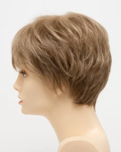 Destiny Wig By Envy | Mono Top | Human Hair | Synthetic Blend -Best Wig Shop DestinyLeftSide GingerCream