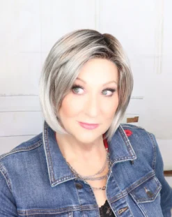 Devine Wig By Ellen Wille | Mono Part -Best Wig Shop DevineDarksnowrooted2