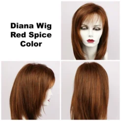 Diana LF Wig By Godiva's Secret Wigs -Best Wig Shop Diana Red Spice 360 06728.1444673318.500.659