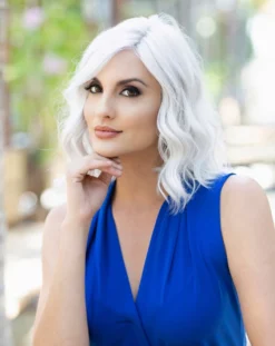 Emma Wig By Envy | Mono Part | Human Hair | Synthetic Blend -Best Wig Shop Emma LS3