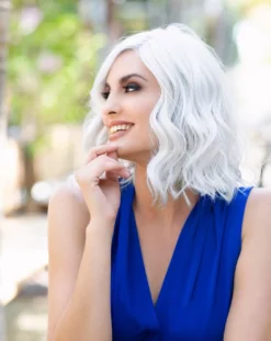 Emma Wig By Envy | Mono Part | Human Hair | Synthetic Blend -Best Wig Shop Emma LS4