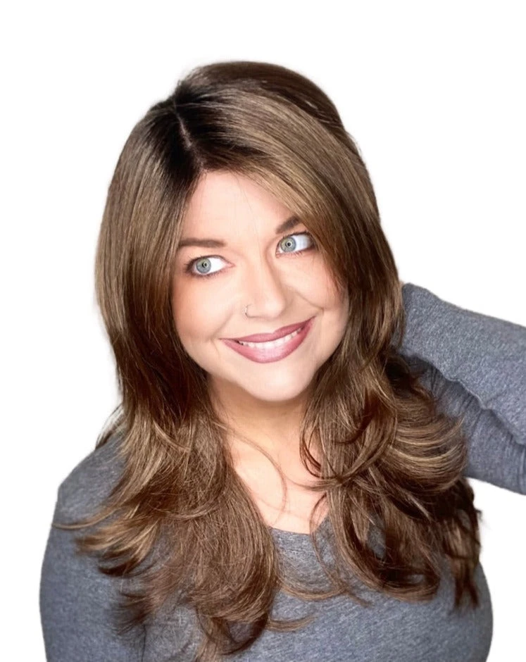 Brooke Wig by Envy | Mono Top | Large Cap Brooke Wig By Envy | Mono Top | Large Cap -Best Wig Shop EnvyBrookeCinnamonToffee1