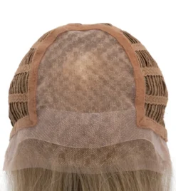 Erica Wig By Envy | Mono Top | Human Hair | Synthetic Blend -Best Wig Shop EricaFront GingerCream