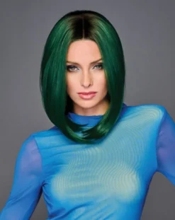 Green IRL Wig By Hairdo | Mono Part -Best Wig Shop HD GreenIRL Model2 Front1
