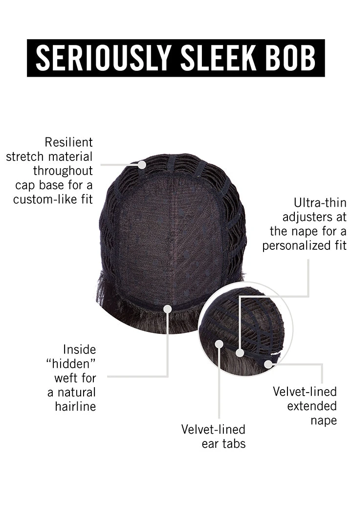 Seriously Sleek Bob Wig by Hairdo Seriously Sleek Bob Wig By Hairdo -Best Wig Shop HD SeriouslySleekBob CapConstruction