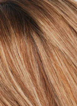 Remy Human Hair Topper 14" By Amore | Mono Top -Best Wig Shop Hazelnut Cream Root 6deb02a0 e558 46c7 b290 3777dab463c5