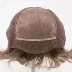 Heather Wig By Envy | Mono Top | Human Hair Blend -Best Wig Shop HeatherFront DarkGrey