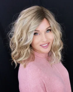 Emma Wig By Envy | Mono Part | Human Hair | Synthetic Blend