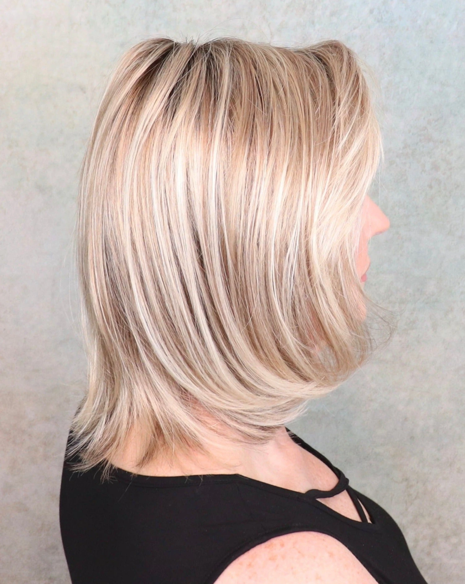 Icone Wig by Ellen Wille | Mono Top Icone Wig By Ellen Wille | Mono Top -Best Wig Shop IconeEWChampagneRootedside