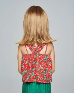 Pretty In Fabulous By Hairdo | Mono Crown | Children's Wig -Best Wig Shop KIDZ PrettyInFabulous Model Side3