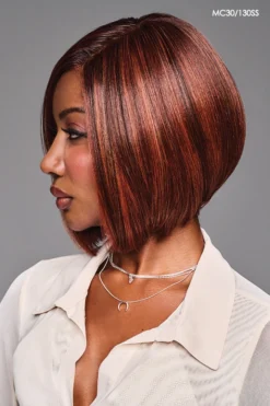 Hailey Wig By Kim Kimble | Heat-Friendly Synthetic 5 Hailey Wig By Kim Kimble | Heat-Friendly Synthetic -Best Wig Shop KK Hailey Model Side3