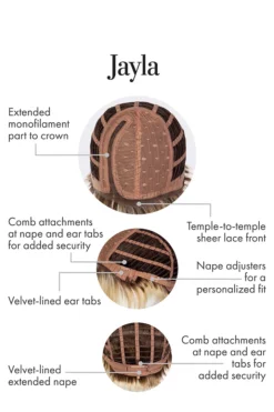 Jayla Wig By Kim Kimble | Heat-Friendly Synthetic -Best Wig Shop KK Jayla CapConstruction