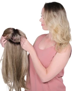 Clearance Topper | Lace Front Mono Top Bangs 19 Topper By BelleTress | Mono Part 3 Clearance Topper | Lace Front Mono Top Bangs 19 Topper By BelleTress | Mono Part -Best Wig Shop LACEFRONTMONOTOPBANGS19 brownsugarsweetcream4 61db377b 93bb 4b03 a8ac 95d26b50ccf5