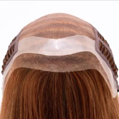 Lisa Wig By Envy | Human Hair/Synthetic Blend 19 Lisa Wig By Envy | Human Hair/Synthetic Blend -Best Wig Shop Lisa Front LighterRed