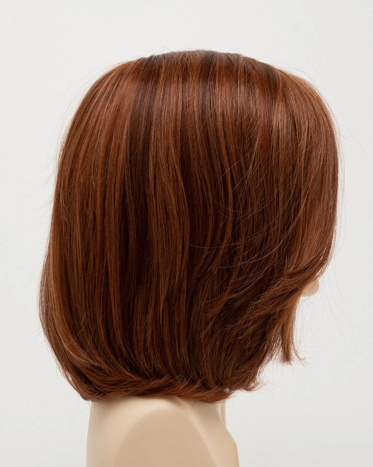 Lynsey Wig by Envy | Mono Top | Human Hair | Synthetic Blend Lynsey Wig By Envy | Mono Top | Human Hair | Synthetic Blend -Best Wig Shop LynseyRightSide LighterRed