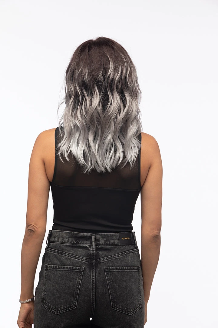 Ocean Wig by Estetica Ocean Wig By Estetica -Best Wig Shop Ocean GRAYDIENTSTORM 020