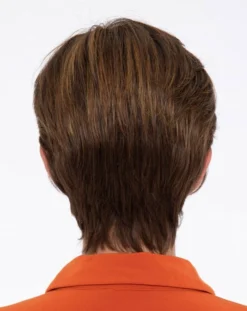 Paula Wig By Envy | Human Hair/Synthetic Blend -Best Wig Shop Paula ChocolateCaramel Back