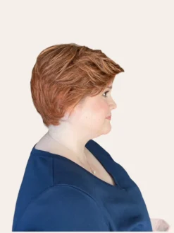 Paula Wig By Envy | Human Hair/Synthetic Blend -Best Wig Shop Paula Envy LighterRed Right