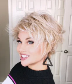 Flame Wig By Envy | Mono Crown | Human Hair | Synthetic Blend -Best Wig Shop PhotoJan02 23051PM