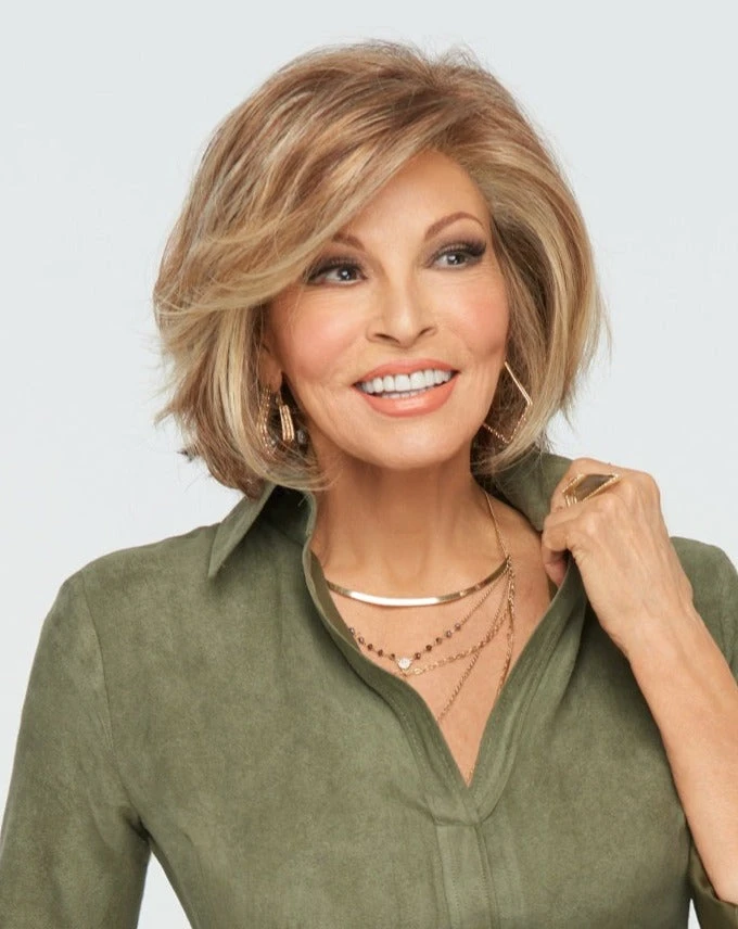 Ahead of the Curve Wig by Raquel Welch | Mono Part Ahead Of The Curve Wig By Raquel Welch | Mono Part -Best Wig Shop RW AheadoftheCurve Model Front1