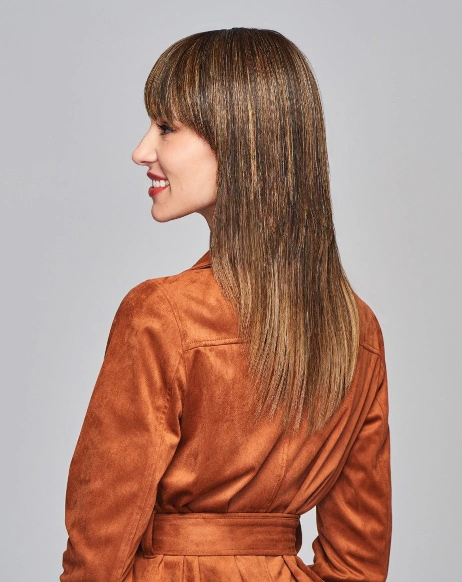 Beautiful Illusion Topper by Raquel Welch | Mono Top Beautiful Illusion Topper By Raquel Welch | Mono Top -Best Wig Shop RW BeautifulIllusion Model Side2