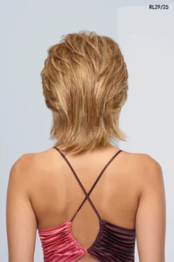 Black Tie Chic Wig By Raquel Welch | Heat-Friendly Synthetic -Best Wig Shop RW BlackTieChic Model2 Side2