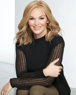 Wavy Day Wig By Raquel Welch | Mono Top -Best Wig Shop RW WavyDay Model Front1