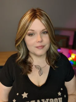 Crave The Wave Topper By Raquel Welch -Best Wig Shop RWCravetheWaveSSIcedCafeLatteFront scaled