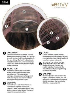 Sam Wig By Envy | Mono Top -Best Wig Shop SamCC