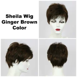 Sheila Petite Wig By Godiva's Secret Wigs -Best Wig Shop Sheila Ginger Brown 36907.1458852619.1280.1280