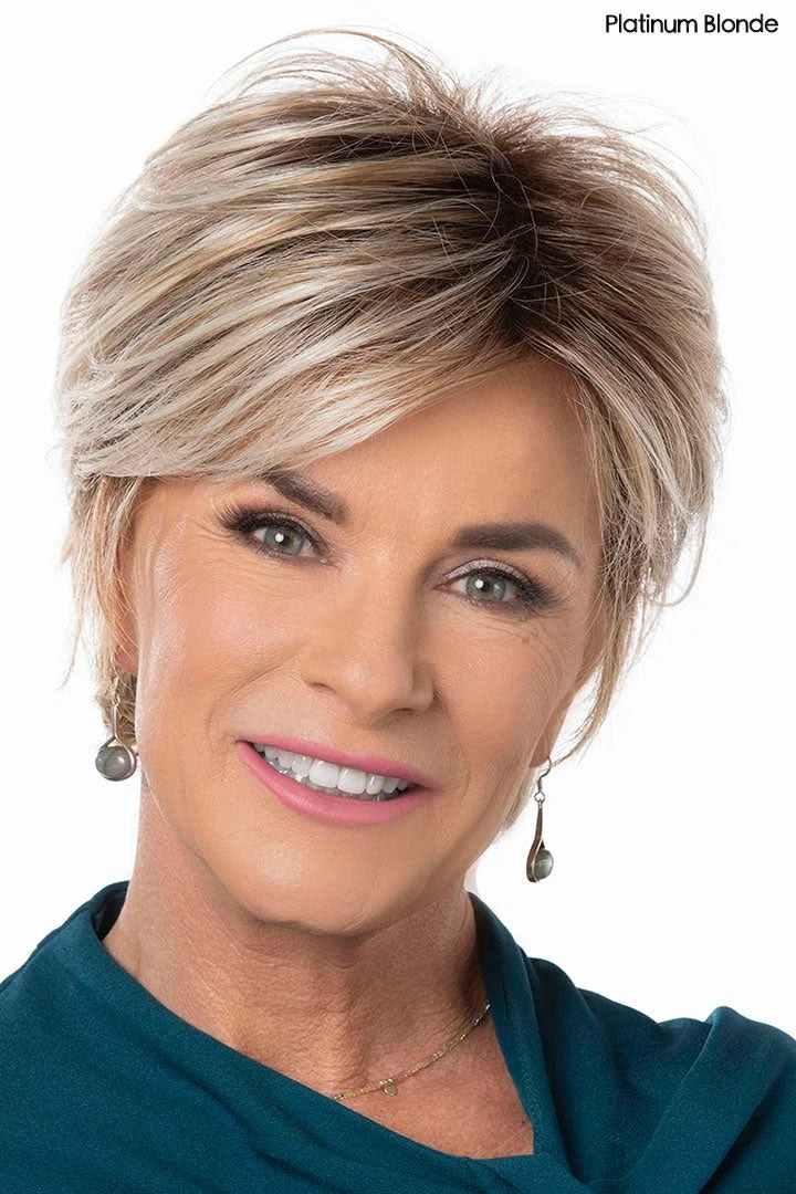 Whimsical Wig by Toni Brattin | Heat-Friendly Synthetic | Large Cap Whimsical Wig By Toni Brattin | Heat-Friendly Synthetic | Large Cap -Best Wig Shop TB Whimsical Model Front1 e4182758 4fbd 44d0 b0dd 71fae1331daa