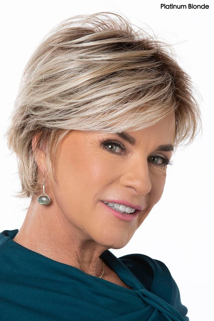 Whimsical Wig by Toni Brattin | Heat-Friendly Synthetic | Large Cap Whimsical Wig By Toni Brattin | Heat-Friendly Synthetic | Large Cap -Best Wig Shop TB Whimsical Model Side1 9d306088 a7bb 48dc 85df 61b43ffb7a5c