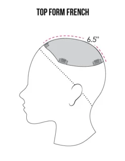 Top Form French 18" Topper | Renau Exclusive -Best Wig Shop Top Form French coverage 2a2c422a 87d5 403a 9686 3641dcd530c9