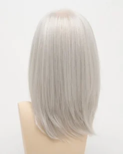Zoey Wig By Envy | Mono Top | Human Hair | Synthetic Blend -Best Wig Shop ZoeyBack LightGrey