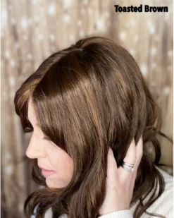 Brittany Wig By Amore | Double Mono Top -Best Wig Shop amorebrittanytoastedbrown