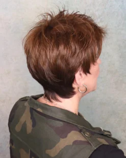 Bliss Wig By Ellen Wille | Mono Crown -Best Wig Shop blisscinnamonbrownlightedside