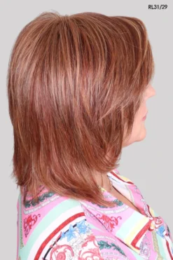 Black Tie Chic Wig By Raquel Welch | Heat-Friendly Synthetic -Best Wig Shop cBlackTieChicRWFieryCopperside1