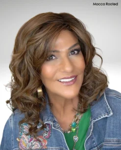 Heaven Wig By Ellen Wille | Heat-Friendly Synthetic -Best Wig Shop cEWHeavenMoccaRootedFront1