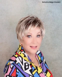 Napoli Wig By Ellen Wille | Double Mono Top | Synthetic -Best Wig Shop cNapoliEWBahamabeigeshadedfront